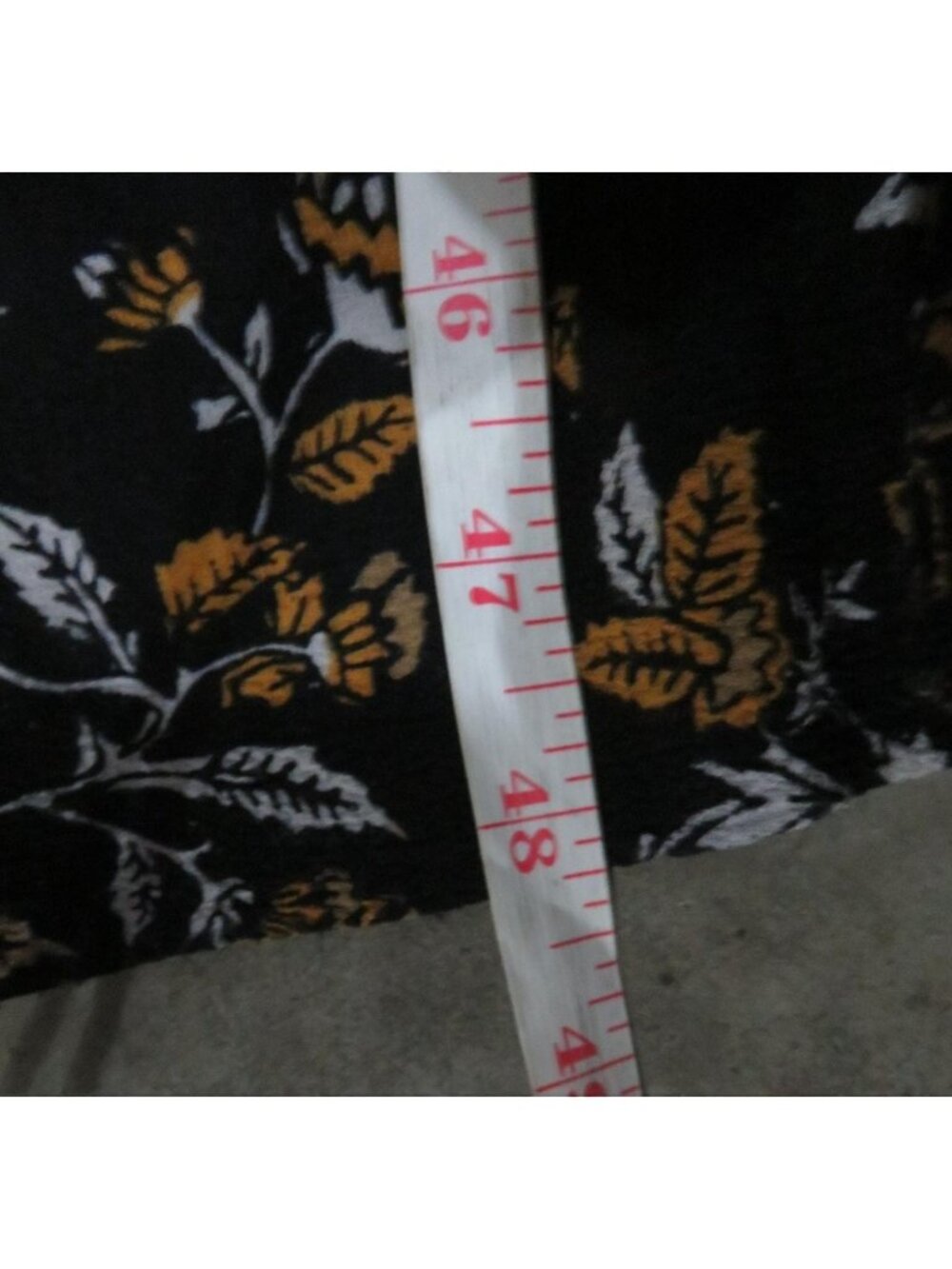 Michael Kors Sleeveless Black Floral capri jumpsuit size 0 PTP 16 length 48.5 - Picture 7 of 7